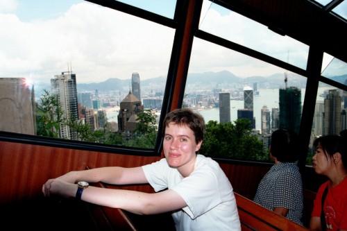 Hong Kong from the Victoria Peak Tramway
