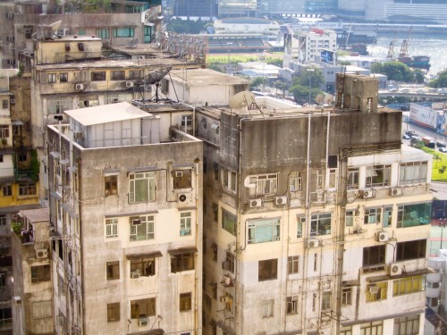 Buildings in Hong Kong