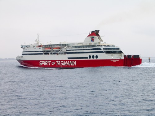 Spirit of Tasmania - as seen from Sorrento to Queenscliff Ferry - 2003