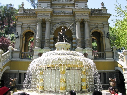 Terraza Neptuno, Cerro Santa Lucia