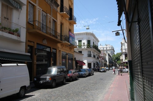 Streets of San Telmo, Buenos Aires, Argentina