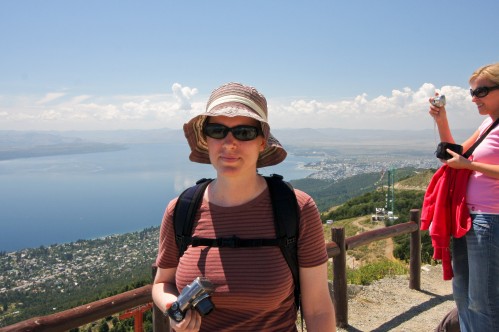 Leanne at Cerro Otto, near Bariloche, Argentina