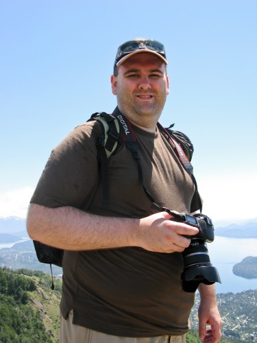 Simon at Cerro Otto, near Bariloche, Argentina