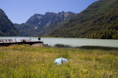 Lago Frias as seen from Puerto Frias