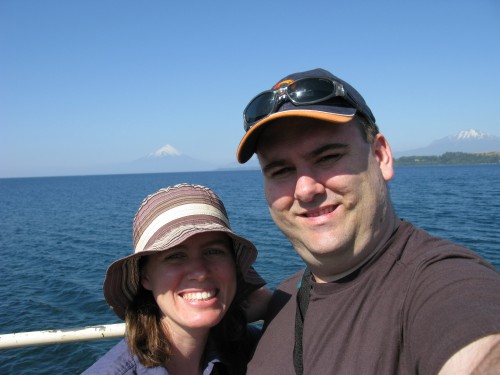 Simon and Leanne - Lago Llanquihue - Puerto Varas