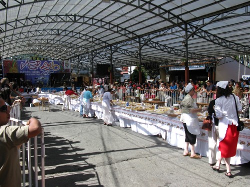 Cooking festival at Puerto Varas