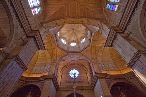 Castro Church, Isla de Chiloe, Chile