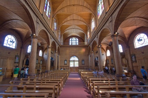 Castro Church, Isla de Chiloe, Chile