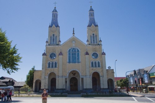 Castro Church, Isla de Chiloe, Chile