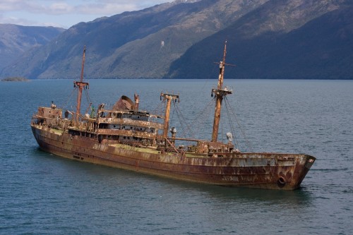 Ghost Ship Cotopaxi - Navimag