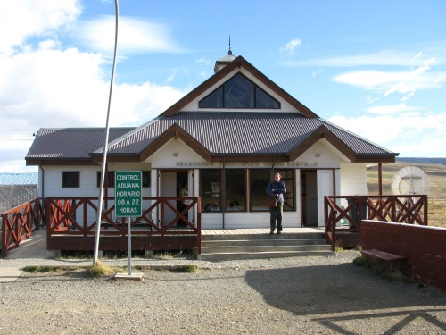 Chilean Border Post at Cerro Castillo