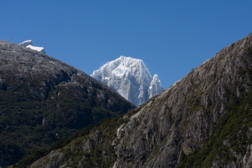 Mountains near Pia Glacier - Cruceros Australis