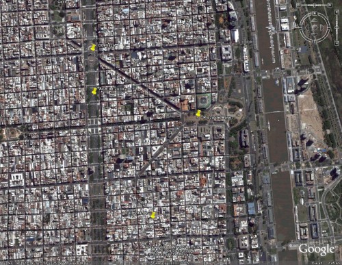 Buenos Aires Satellite View