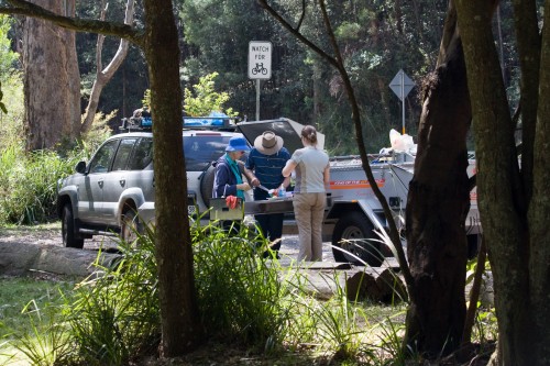 Preparing Lunch - Royal National Park