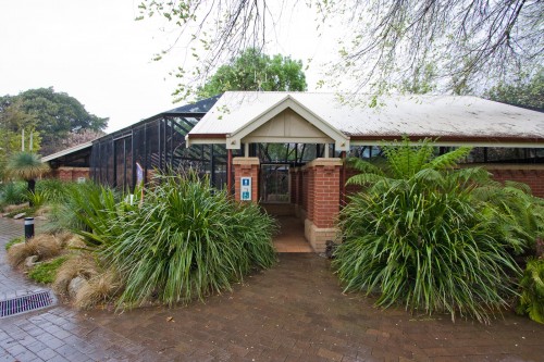 Adelaide Zoo - Toilet Block or Bird Aviary ?