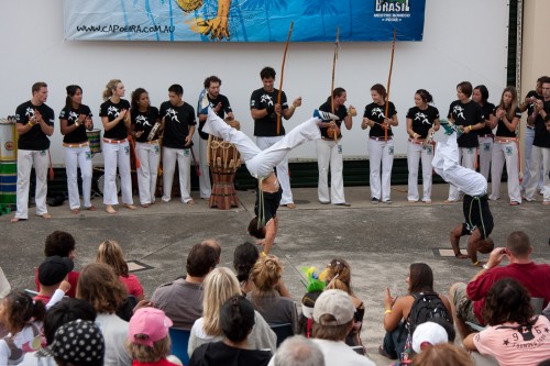 Capoeira exhibition