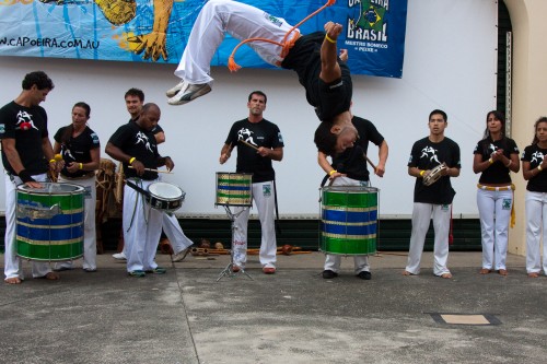 Capoeira exhibition