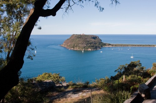 Barrenjoey Head seen from West Head - Ku-ring-gai Chase National Park