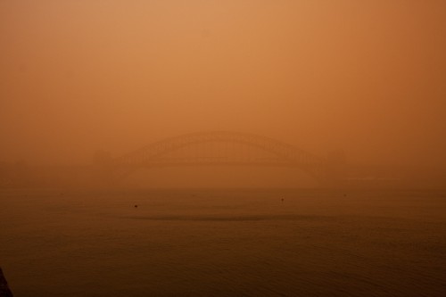 Sydney Harbour Bridge from Blues Point